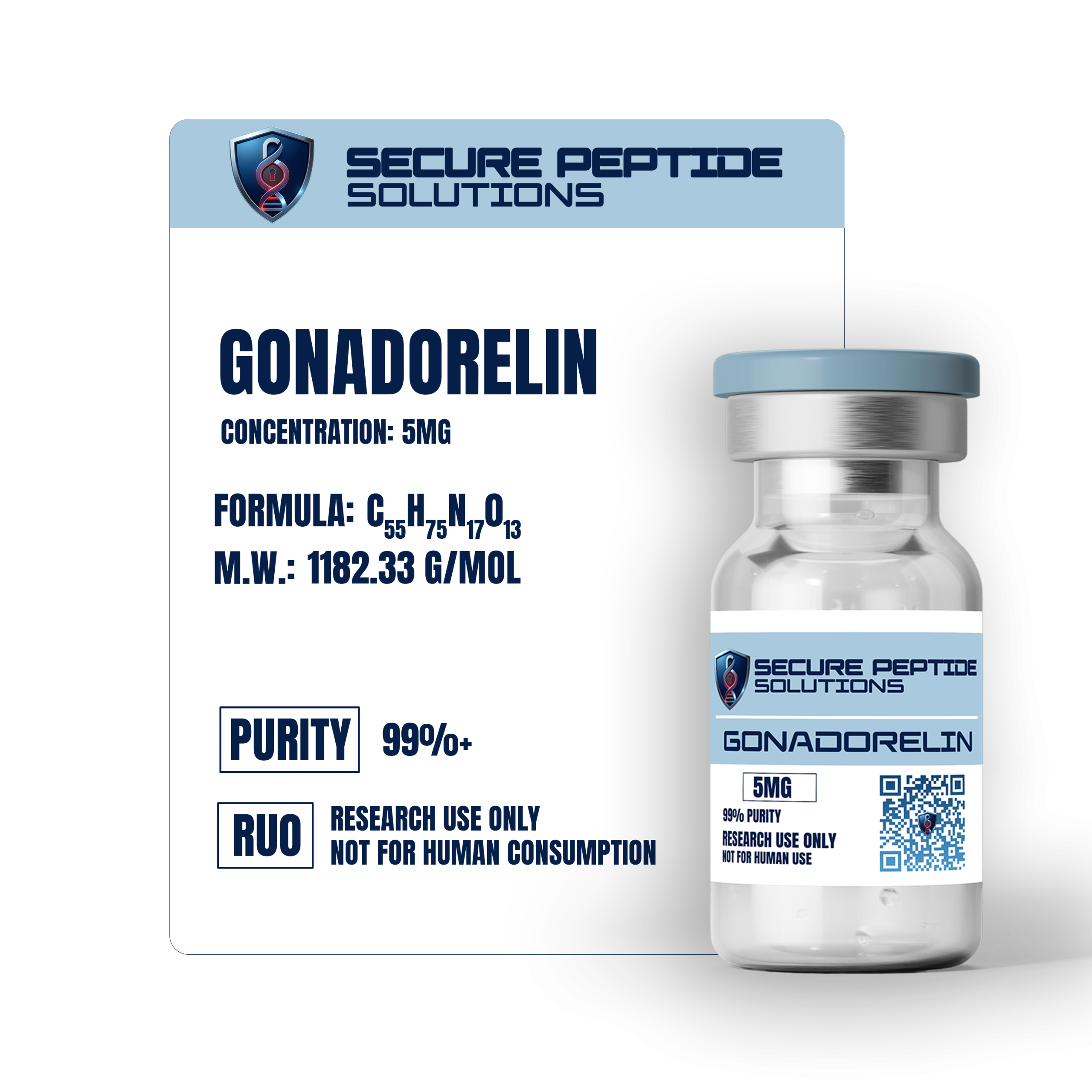 Gonadorelin 5mg – GnRH Research Peptide - Image 2
