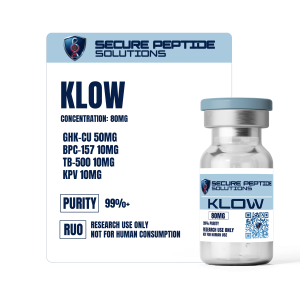 KLOW Blend (BPC-157 + TB-500 + GHK-Cu + KPV) | 80mg Lyophilized