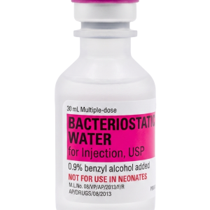 Bacteriostatic Water for Injection 10mL and 30mL Multi-Dose Vial – 0.9% Benzyl Alcohol