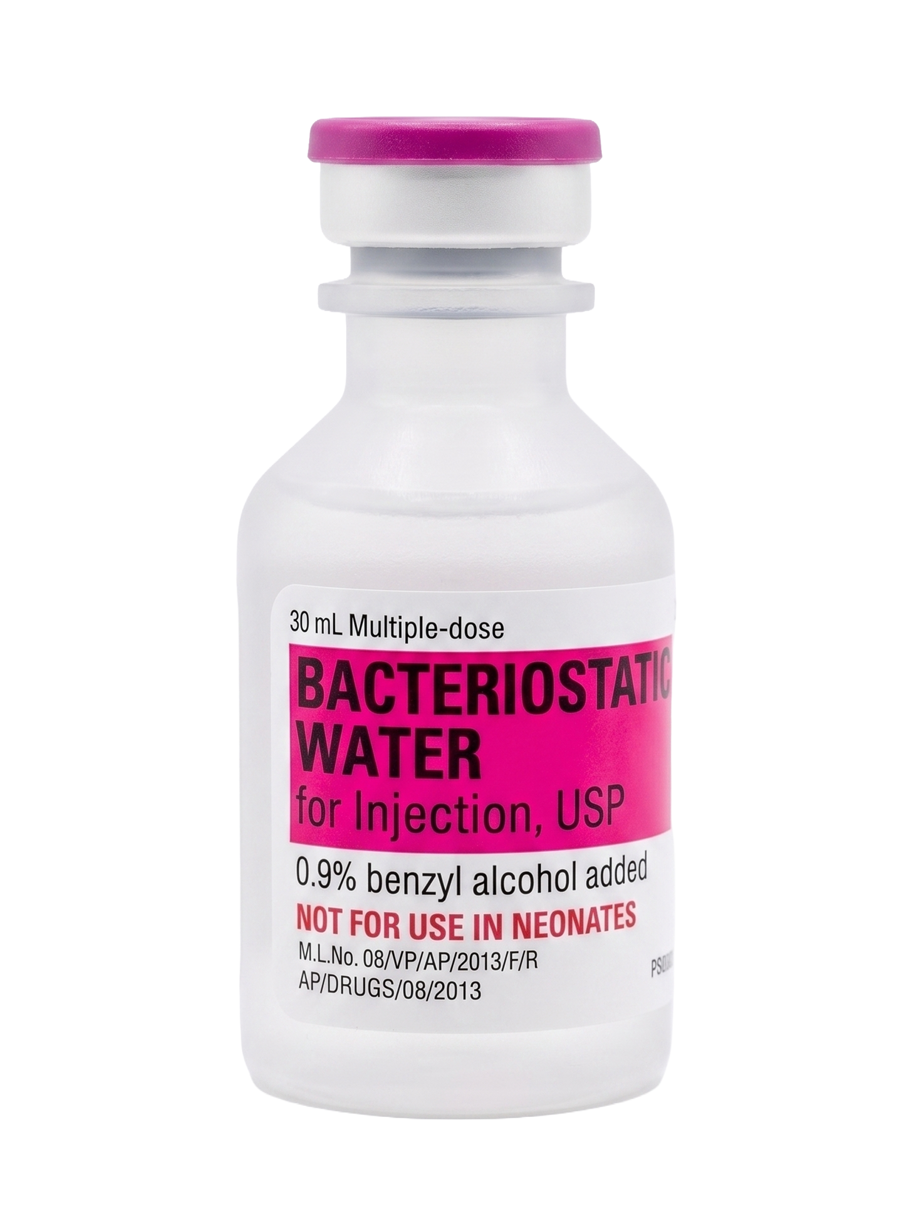 Bacteriostatic Water for Injection 10mL and 30mL Multi-Dose Vial – 0.9% Benzyl Alcohol - Image 2